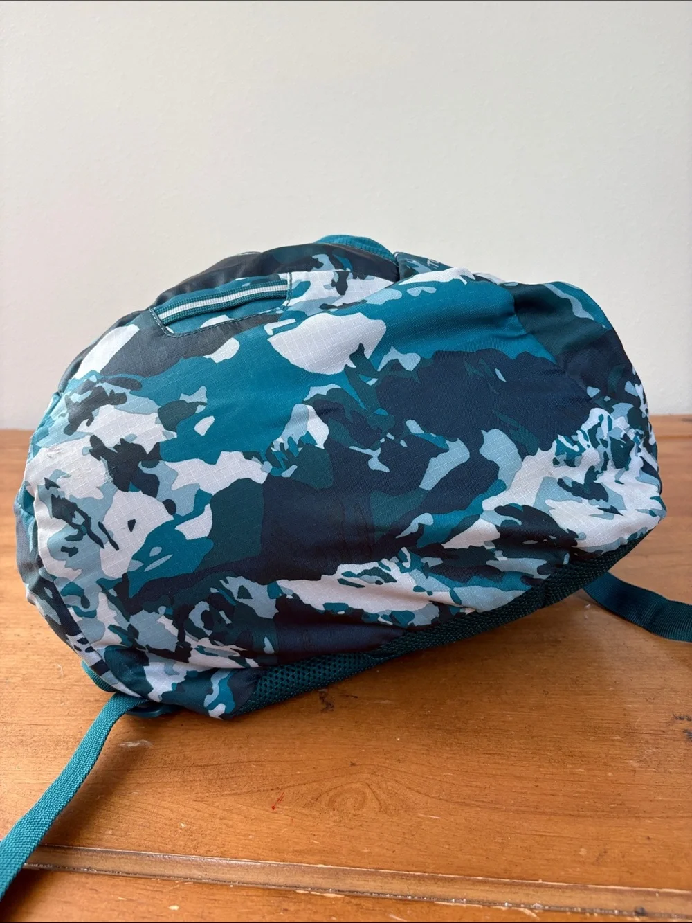 Eddie Bauer Stowaway 30L Teal Camo Backpack